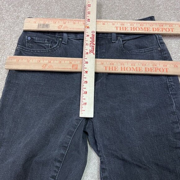 Gap High Rise Skinny Jeans Women’s Black Pockets Size 27 Short - Picture 2 of 13